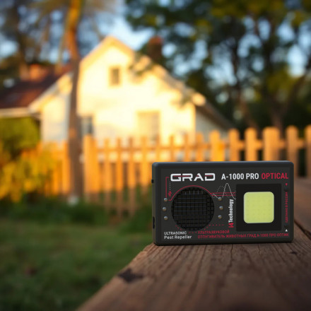 Отпугиватель мышей "ГРАД А-1000 ПРО ОПТИК"